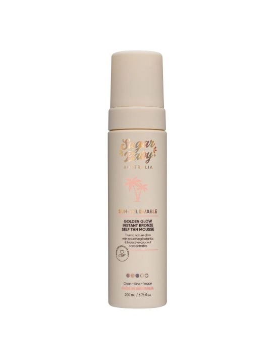 SugarBaby Sun-Believable Golden Glow Instant Self Tan Mousse 200ml