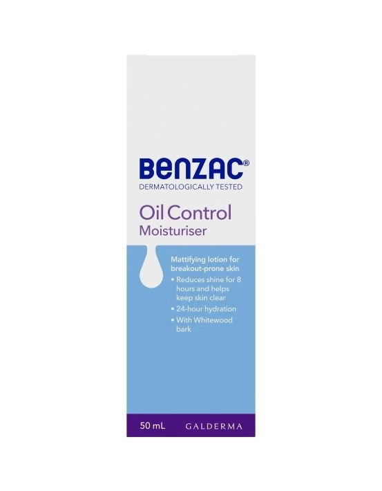 Benzac Oil Control Moisturiser 50mL