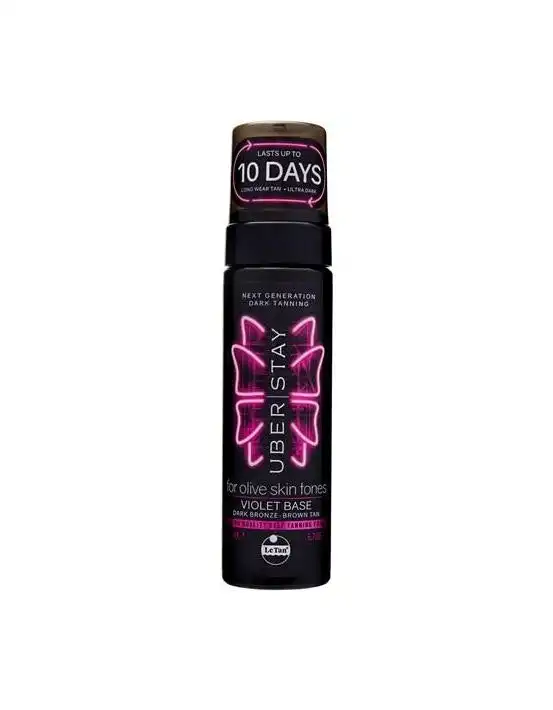 Le Tan Uber Stay Self Tanning Foam Violet Base 200mL