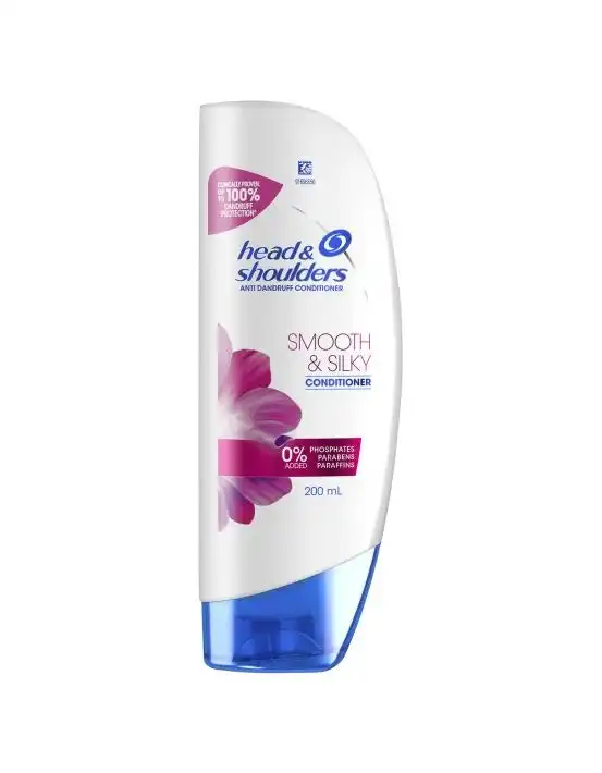 Head & Shoulders Smooth & Silky Anti-Dandruff Conditioner 200mL