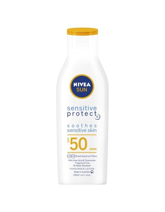 Nivea Sensitive Protect SPF50 Sunscreen Lotion 200mL