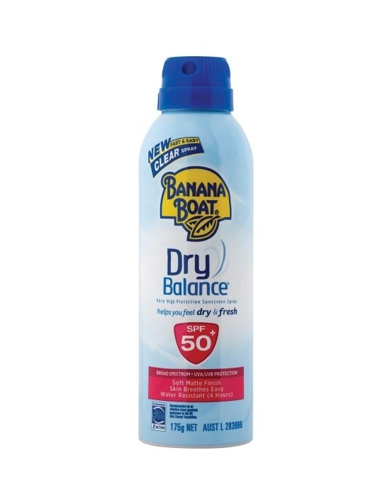 Banana Boat Dry Balance Clear Spray SPF 50+ 175g