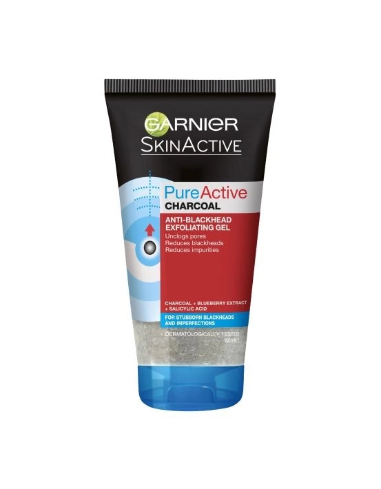 Garnier Pure Active Anti-Blackhead Charcoal Exfoliating Gel 150ml