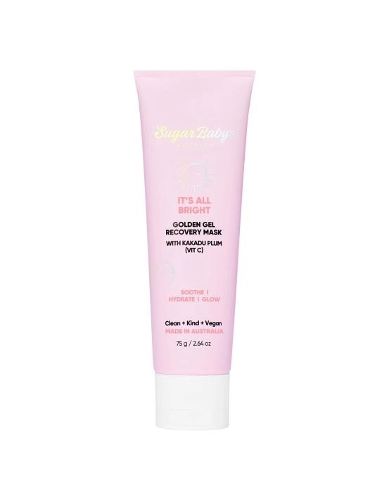 SugarBaby It's All Bright Golden Gel Recovery Mask With Kakadu Plum (Vit C) 75g