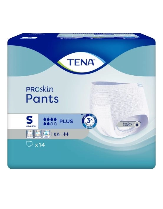 TENA ProSkin Pants Plus Small 14 Pack