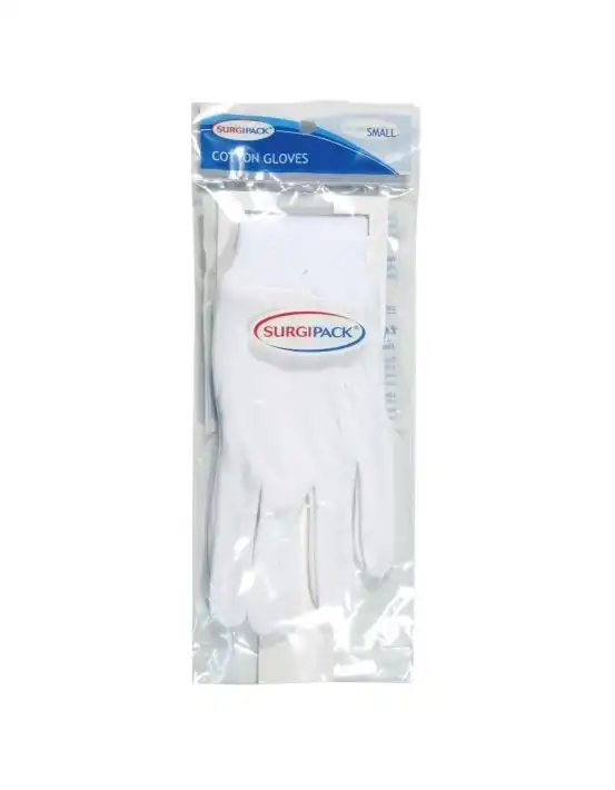 SurgiPack Cotton Gloves Small