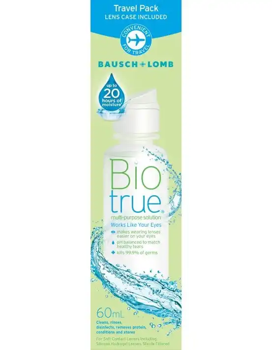 Bausch & Lomb BioTrue Multi-Purpose Travel Pack 60ml