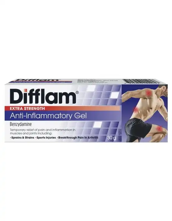 Difflam Extra Strength Anti-Inflammatory Gel 30g