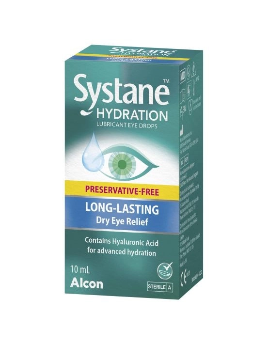 SYSTANE Hydration Multi Dose Preservative Free Lubricant Eye Drops 10ml