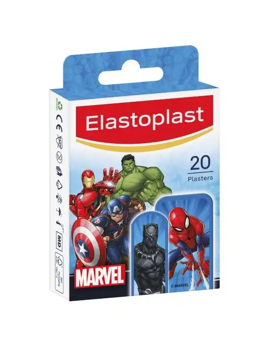 Elastoplast Marvel Plasters 20 Pack