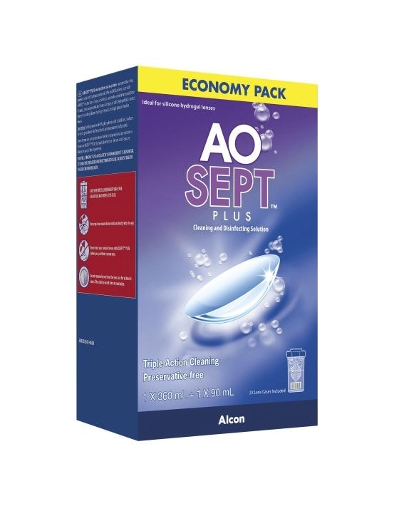 AoSept Plus Economy Pack 360ml + 90ml