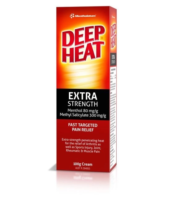 Deep Heat Extra Strength Arthritis Cream 100G