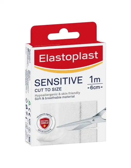 Elastoplast Sensitive 6x10cm Strips 10 Pack