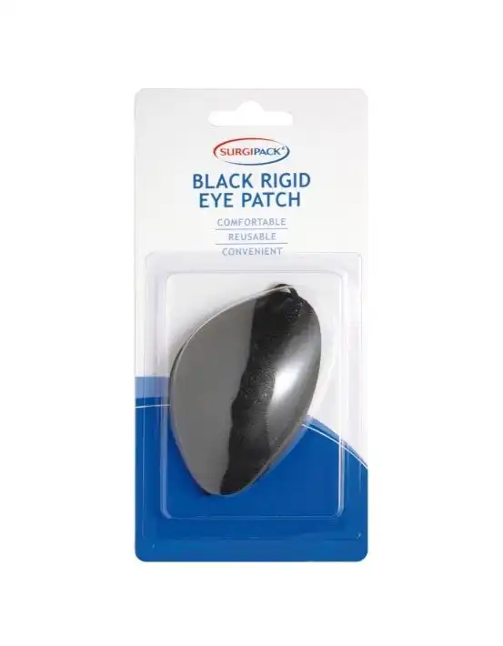 SurgiPack Black Rigid Eye Patch (each)