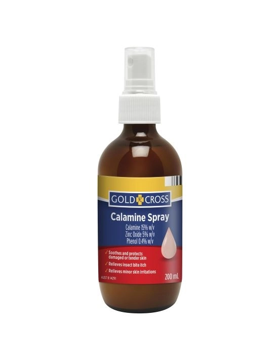 Gold Cross Calamine Lotion Spray 200ml