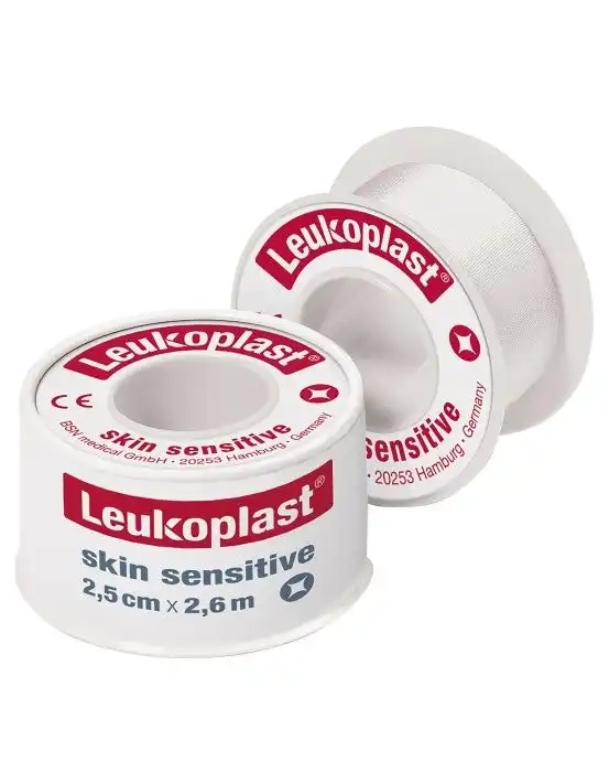 Leukoplast Skin Sensitive Silicone Tape 2.5cm x 2.6m