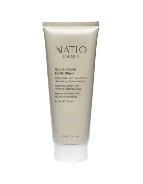 Natio Spice of Life Body Wash for Men 210ml