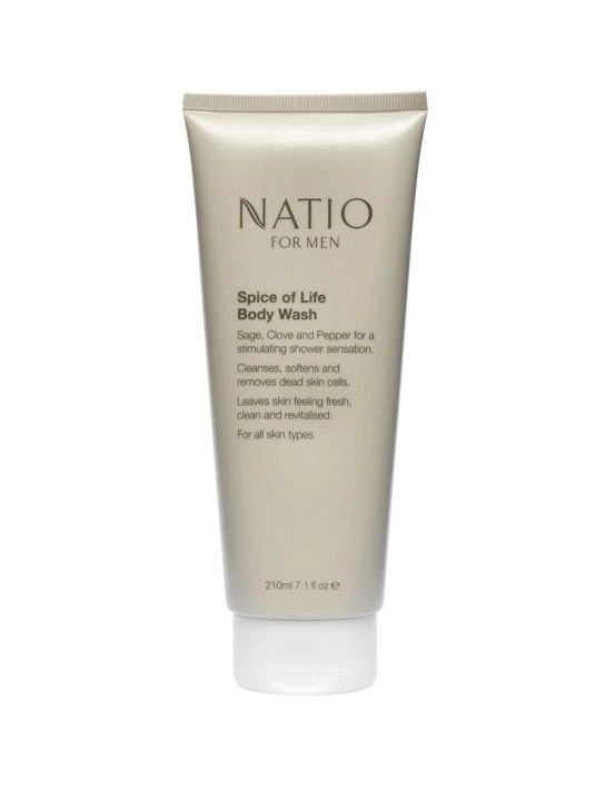 Natio Spice of Life Body Wash for Men 210ml