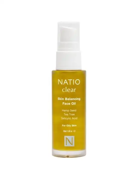 Natio Clear Skin Balancing Face Oil 30ml