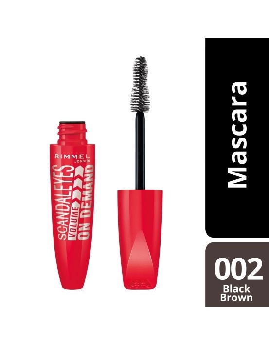 Rimmel Scandal'Eyes Volume On Demand Mascara Black Brown