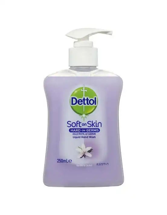 Dettol Soft On Skin Liquid Hand Wash Vanilla & Orchid 250ml