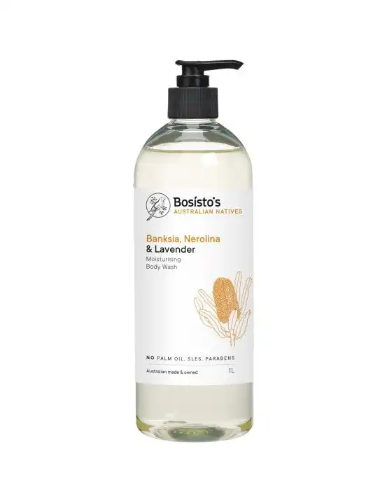 Bosisto's Banksia, Nerolina & Lavender Body Wash 1L