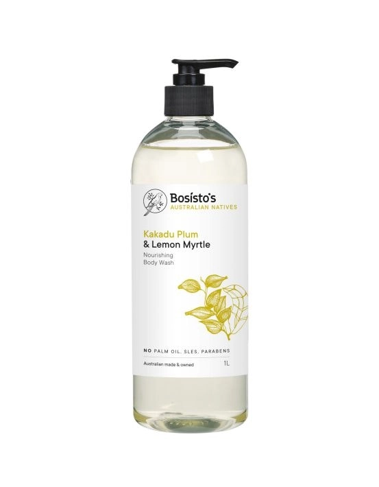 Bosisto's Kakadu Plum & Lemon Myrtle Body Wash 1L