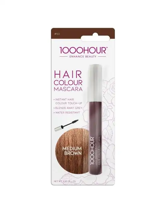 1000 Hour Hair Mascara Medium Brown