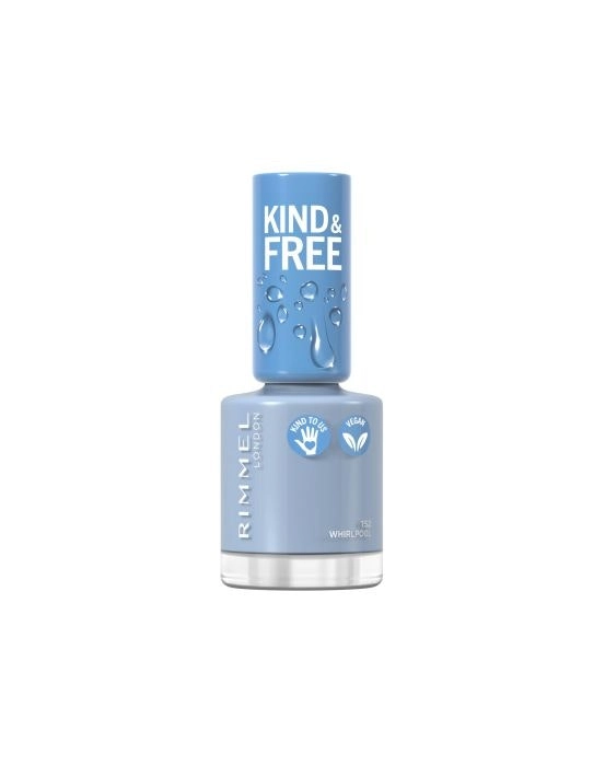 Rimmel Kind & Free Nail Polish #152 Tidal Wave Blue