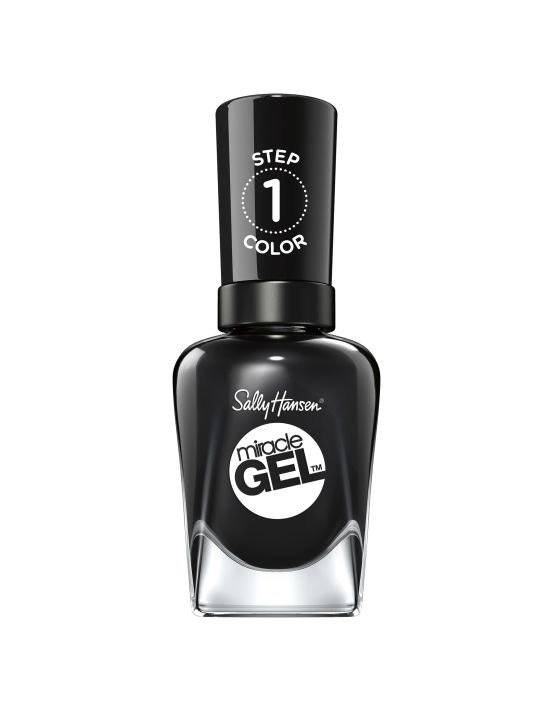 Sally Hansen Miracle Gel Nail Polish 849 Onyx-Pected