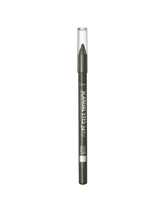 Rimmel Scandaleyes Waterproof Kohl Kajal Eye Liner 006 Green