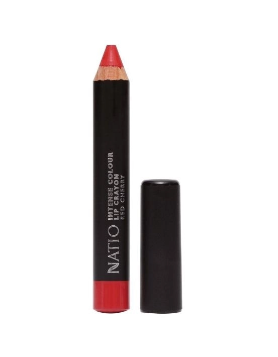 Natio Intense Colour Lip Crayon Red Cherry