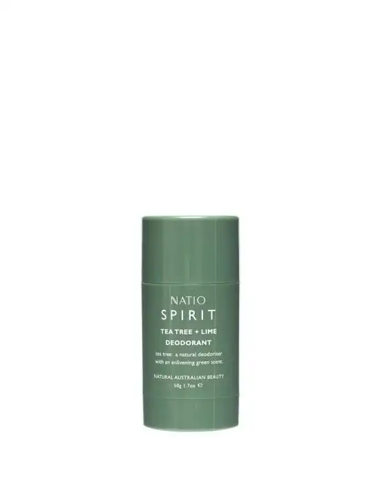 Natio Spirit Tea Tree & Lime Deodorant 50g