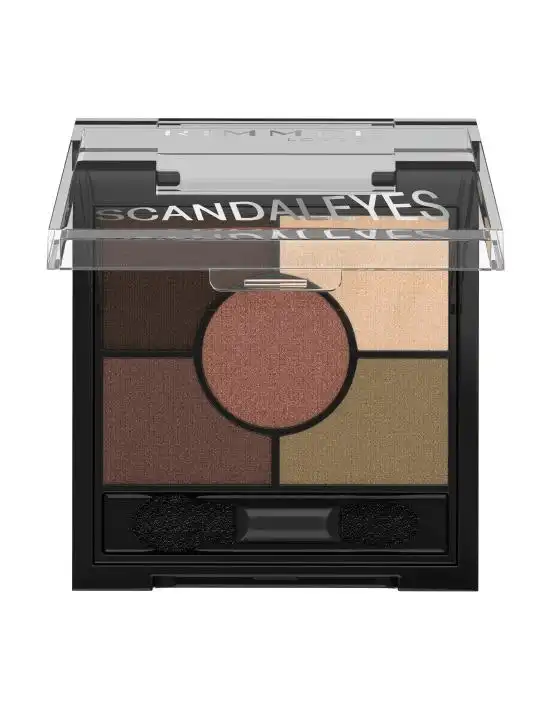 Rimmel Glam Eyes HD 5 Pan Eyeshadow Brixton Brown