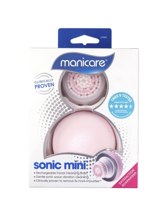 Manicare Sonic Mini Rechargeable Facial Cleansing Brush