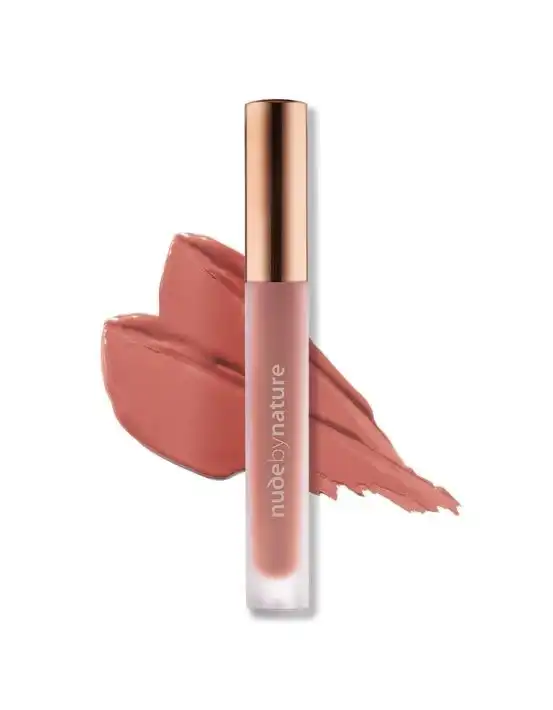 Nude by Nature Satin Liquid Lipstick 01 Sand