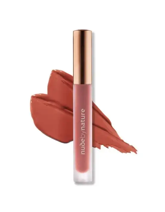 Nude by Nature Satin Liquid Lipstick 05 Sunkissed