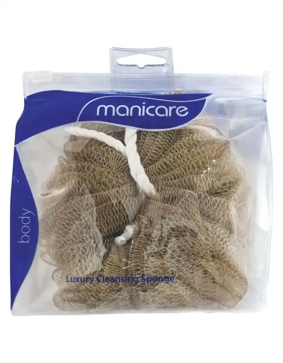 Manicare Brown Luxury Cleansing Sponge