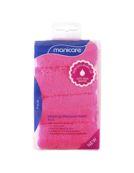 Manicare Make-up remover Towel 4 Pack