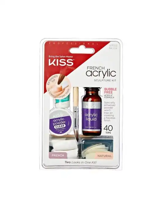 Kiss French & Natural Acrylic Nails Sculpture Kit