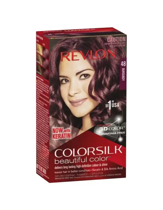 Revlon ColorSilk Permanent Haircolor 48 Burgundy