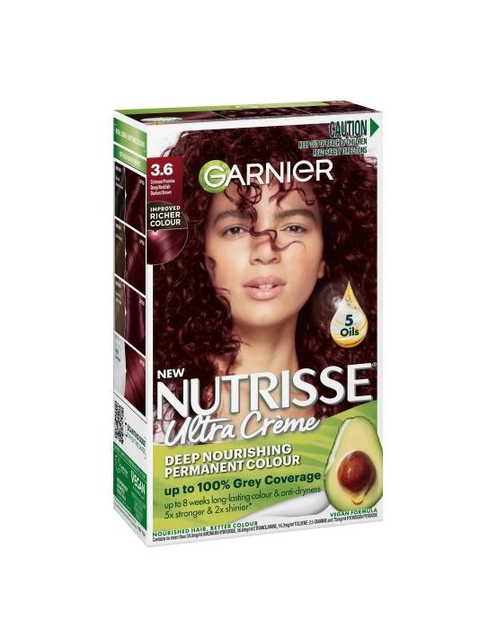 Garnier Nutrisse Hair Colour 3.6 Crimson Promise