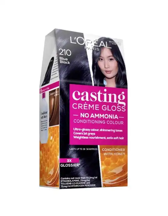 L'Oreal Casting Creme Gloss 210 Blue Black