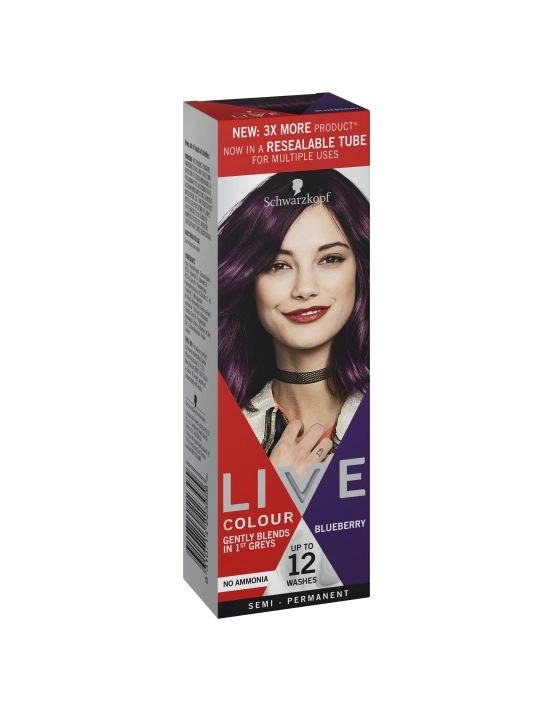 Schwarzkopf Live Colour Blueberry 75ml