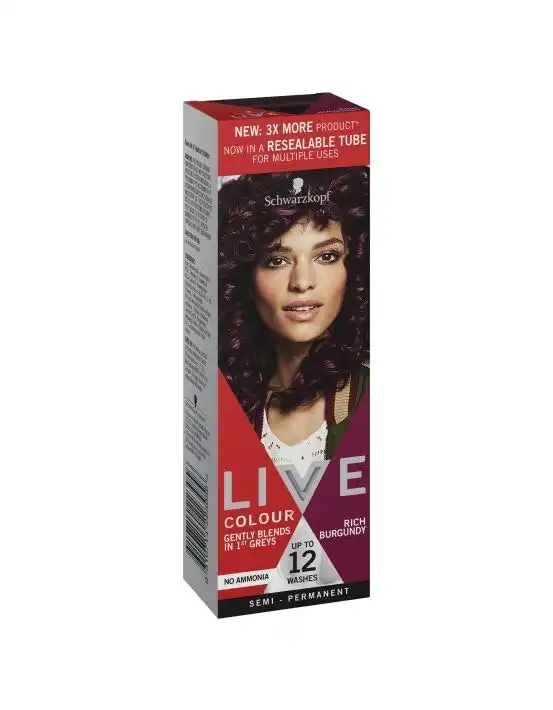 Schwarzkopf Live Colour Rich Burgundy 75ml