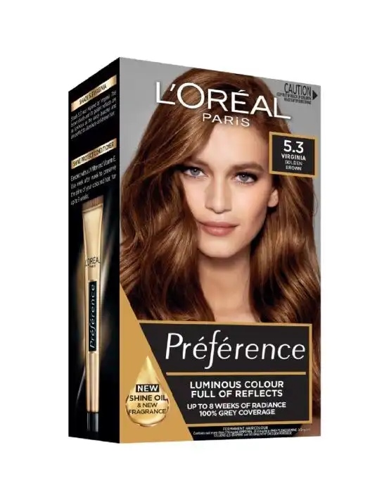 L'Oreal Preference Hair Colour 5.3 Virginia