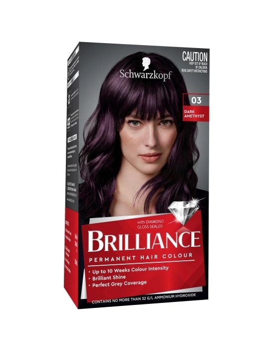 Schwarzkopf Brilliance Intense Permanent Colour Gem Collection 03 Dark Amethyst