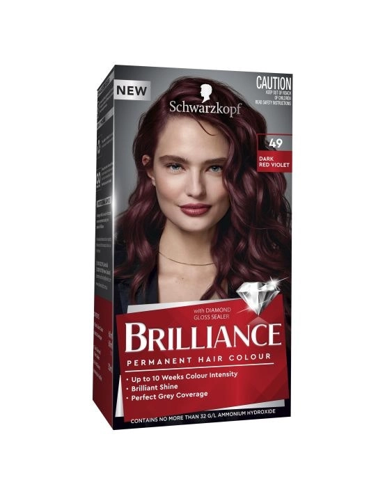 Schwarzkopf Brilliance 49 Dark Red Violet