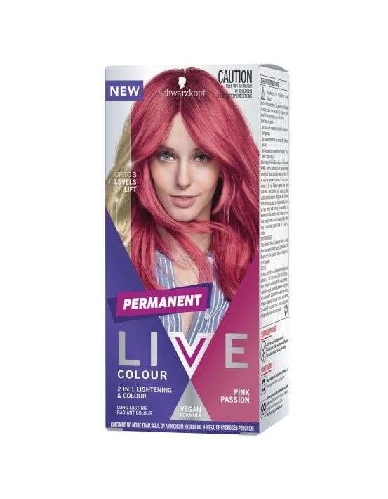 Schwarzkopf Live Colour Permanent Pink Passion