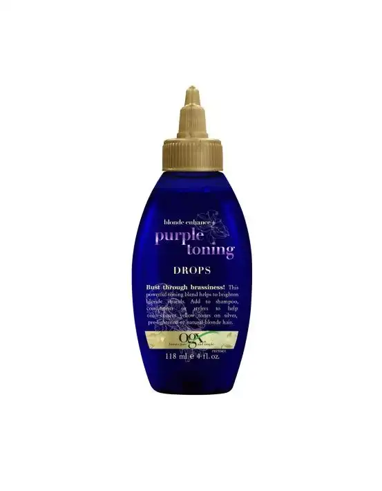 OGX Blonde Enhance + Purple Toning Drops 118ml